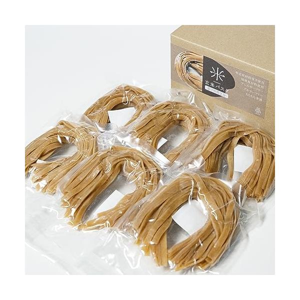 宮城県産のこしひかり玄米を使った半生タイプのグルテンフリーの玄米パスタ。麺の形状はパスタソースによく絡み、食べ応えのあるフェットチーネタイプです。原材料には小麦粉を一切使用しておりません。米粉麺専用の工場で製造しているため、小麦粉が混入する...