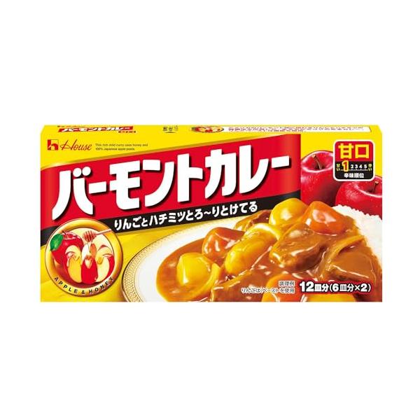 内容量:230g*3個風味:甘口、 カレー商品サイズ(高さx奥行x幅):98mm*198mm*72mmリンゴとハチミツを使ったまろやかなおいしさのカレーなので、小さなお子さまから大人まで幅広いお客さまにおいしく召し上がっていただけます。アメ...