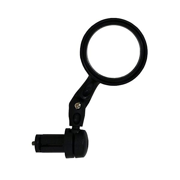 キャプテンスタッグ バーエンドミラー ブラック※Dスポーツ＆アウトドア/自転車/自転車アクセサリ/ミラー