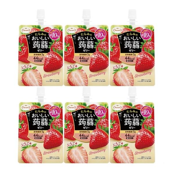 原材料：果汁(りんご(中国製造)、いちご)、難消化性デキストリン(食物繊維)、グラニュー糖、こんにゃく粉/酸味料、ゲル化剤(増粘多糖類)、甘味料(アスパルテーム・L-フェニルアラニン化合物、アセスルファムK、スクラロース)、塩化K、香料商品...