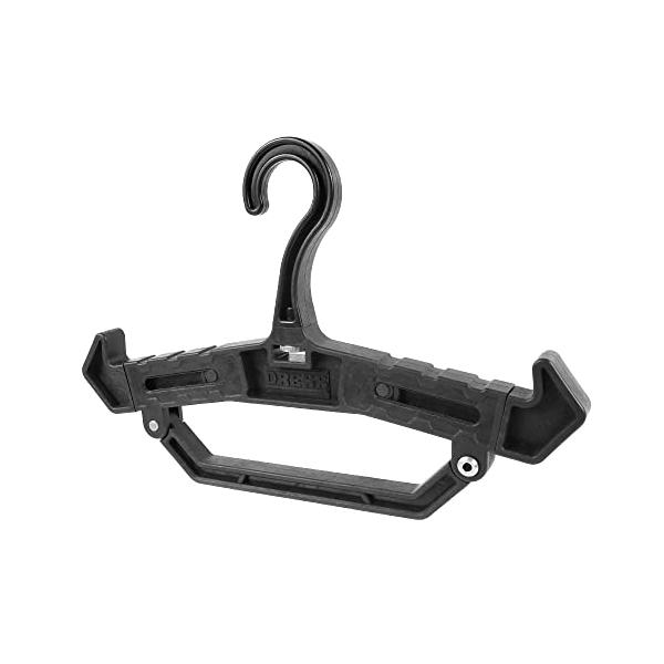 *ウェーダーやフローティングゲームベストの収納時に最適 下部のハンドル部は ピンを片方外すこと で開閉でき、ウェー ダーのブーツ等を 挟んで吊るすことも できます*可変ギミック搭載であらゆる用途に使用可能 フックの向きを90*回転することが...