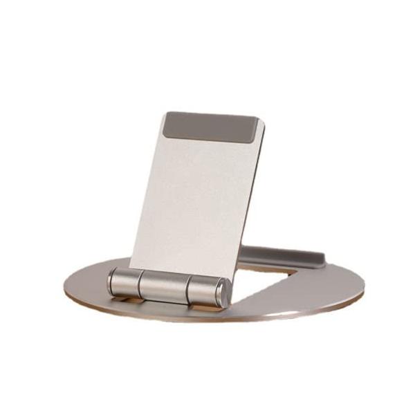 シンプルでスタイリッシュな安定性抜群のタブレットスタンド。折畳み式なので持ち運びも簡単にできます。滑り止めゴムつきなので操作してもぐらつかない安定性。角度調節も自由にできお好みの角度に調整できます。タブレット以外にもスマートフォンやSwit...