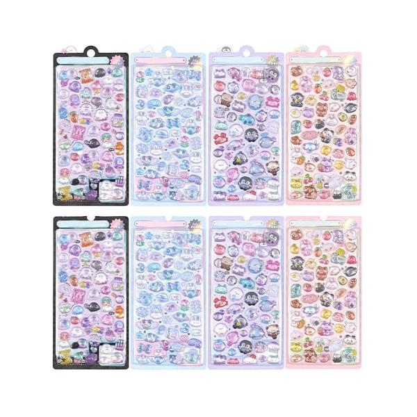 立体デザイン 高級感のあるキラキラ素材とぷっくりとした立体感が融合したシール。可愛らしいデザインが、お気に入りのアイテムを一瞬で華やかに変身させ、毎日に輝くアクセントを添えます。 用途多様 手帳のワンポイントから水筒やスマホケースの個性化ま...