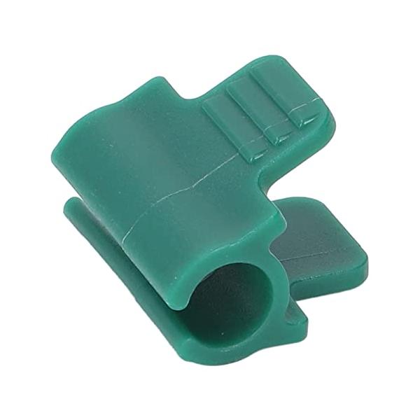 操作簡単で、クリップしやすく折れにくい 耐久性抜群の防滑プラスチック製シングルクランプ、14mm管用、24個入り。 簡単取り付け可能 このクランプの取り付けは非常に簡単です。パイプにクリップするだけで、数秒で確実に固定することができます。初...