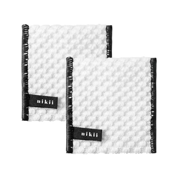 サイズ(約):横9cm*縦10cm*厚さ0.5cm 重量(約):5.5g/枚材質:ポリエステル / 耐熱温度:80*生産国:中国指を入れて使う小さなお掃除ミトン。自分の指で洗うように細かい部分のお掃除も簡単に*生地が独自の立体編み仕上げにな...