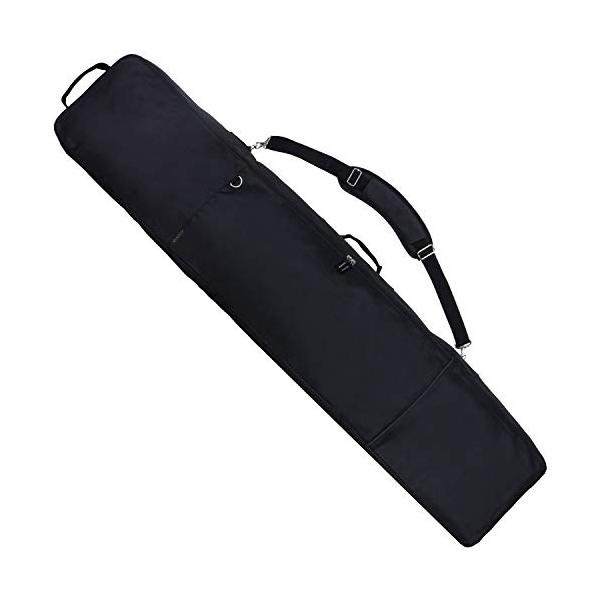 色：ブラックサイズ：Sサイズ(150cmタイプ)背負い・手提げ・ショルダーで使える3WAY側面と背面にボードを保護するクッションパッド入りスノーボード、ブーツ、ウエア、アクセサリー類まで収納可能なオールインワンパッケージ重量: 1.1 kg...
