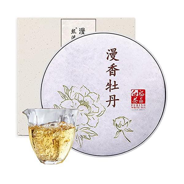 煕渓 白牡丹 白茶 2018年原料 白牡丹茶300g 福鼎白茶 ホワイトティー