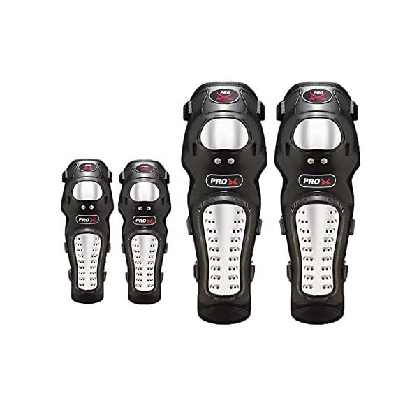 素材：ステンレス鋼* EVAフォーム*ダイビングクロス*ゴムバンドサイズ：膝パッド：43 * 15cm、肘パッド：34 * 13cm 素人採寸のため、若干の誤差が発生した場合はありますので、ご了承願います。 色：ブラック簡単なインストール：...