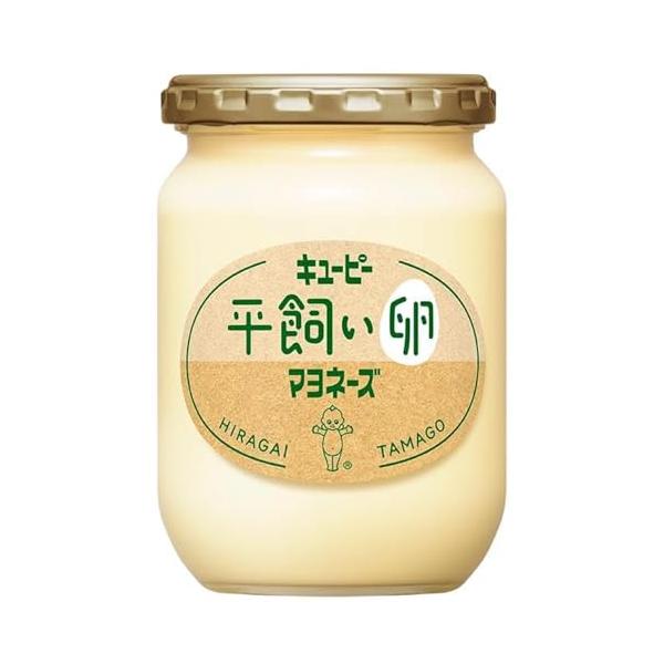 食用植物油脂(国内製造)、卵黄、醸造酢、食塩、砂糖、香辛料/香辛料抽出物、(一部に卵・大豆・りんごを含む)一部に卵・大豆・りんごを含む大さじ約1杯(15g)当たり;エネルギー104Kcal,たんぱく質0.3g,脂質11.3g,炭水化物0.3...