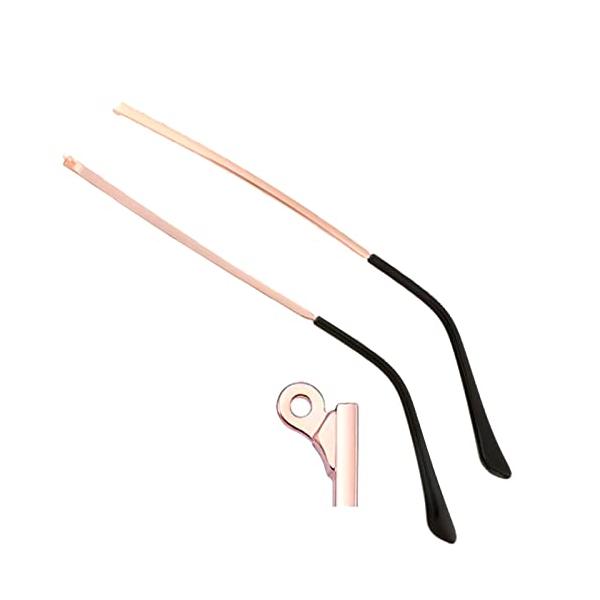 眼鏡フレーム修理用メガネテンプルアーム(眼鏡つる)左右1対セットです。 折れ曲がってしまったり、歪んでしまったメガネテンプルの交換や、お気に入りのメガネのカラーや雰囲気を変えたいなど様々なシーンにお使いいただけます。 お持ちのメガネのネジを...