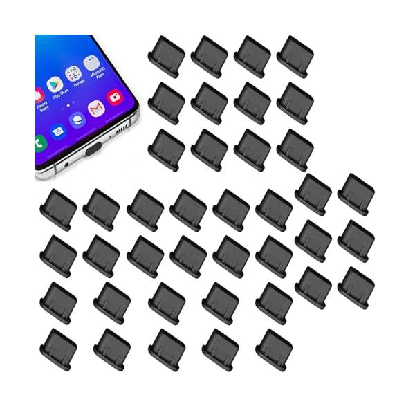 1. 信頼性の高い保護 USB Type-Cポート用の保護カバーキャップ 40個入です。USB Type-Cポート防塵保護カバー・キャップは、TPU素材で作られており、USB Type-Cポートを効果的に保護します。ダストや汚れ、異物の侵入...