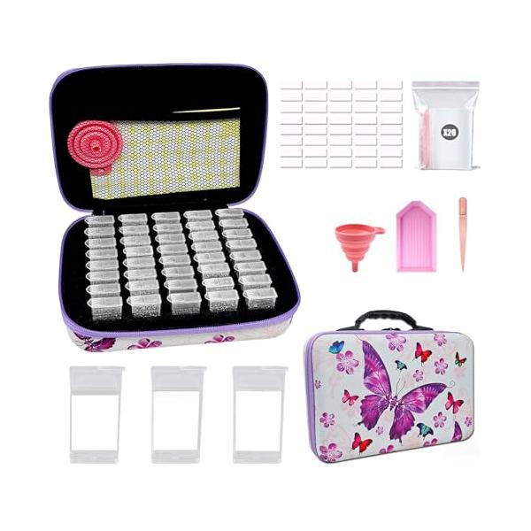 多重保護 すべての種子保存箱はスポンジの穴にしっかりと固定されており、箱同士が衝突するのを防ぎます。さらに、種子保存袋は光から保護され、種子の保存期間を延ばします。 大容量 種子貯蔵容器の口径は2.5cm*1.2cmで、大きな種子も楽に収納...