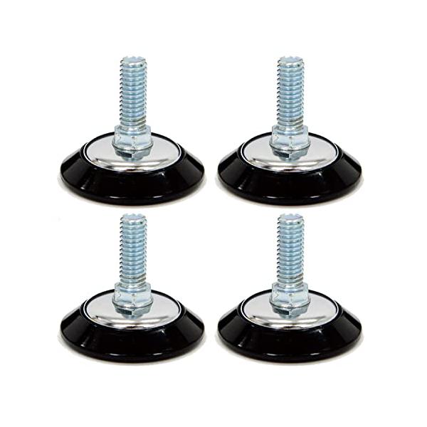 サイズ：直径：50mm商品重量；200g材質：スチール、ナイロン樹脂取り付けた時の最大外寸：棚板の間口・奥行寸法に14mm足した寸法になります。微調節可能寸法：最大5mmホーム＆キッチン:家具:収納家具:スチールラック:スチールラックパーツ