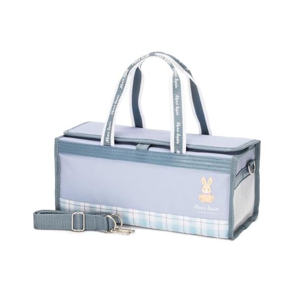 うさぎのワンポイントがシンプル可愛い絵の具バッグ ※バッグのみの商品です サイドには通気性抜群のメッシュ素材を使用。フタが大きく開くので出し入れも簡単。BOXタイプだから積み重ねも可能。 サイズ(約) 幅32.5cm*奥行14cm*高さ14...