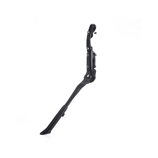 高品質素材 アルミニウム合金素材採用して、軽量さと強度を備えて、防錆性能もあり、耐久性を期待できます。やや重量感あり、滑りにくい強化されたプラスチック製の足も付いて、安定性が抜群で、あなたの自転車を駐車することがやすくになります。 二点固定...