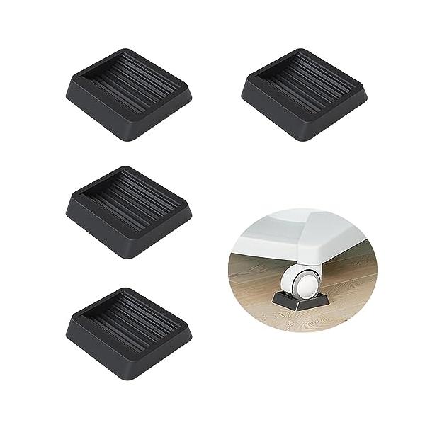 セット内容 キャスターストッパー4個セット。 高品質素材 このキャスターストッパーは、環境に優しく耐摩耗性と耐変形性に優れた高品質のTPE材質で作られています。さらに、優れた滑り止め効果があります。 サイズ キャスターストッパーのサイズは8...