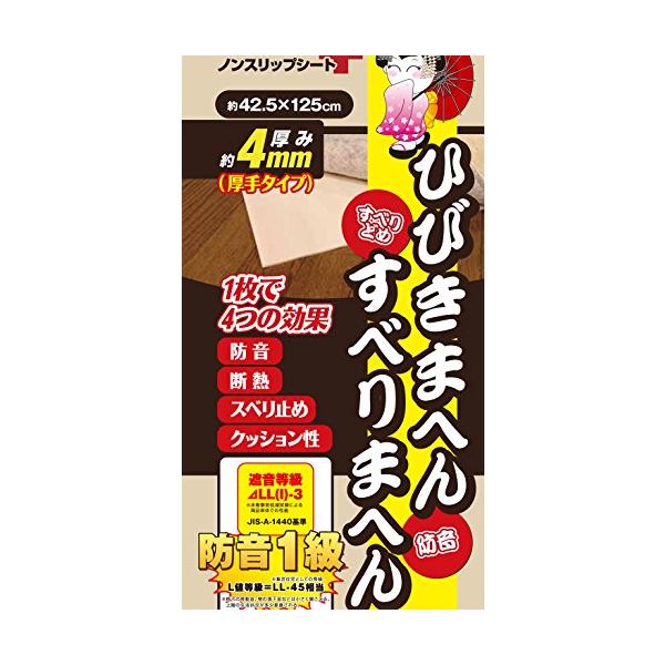 サイズ:縦42.5*横125cm 厚さ4mm素材・材質:EVAコーティング発泡ポリエチレン生産国:日本ホーム&amp;キッチン/ラグ・カーテン・ファブリック/ラグ・カーペット・マット/滑り止めシート