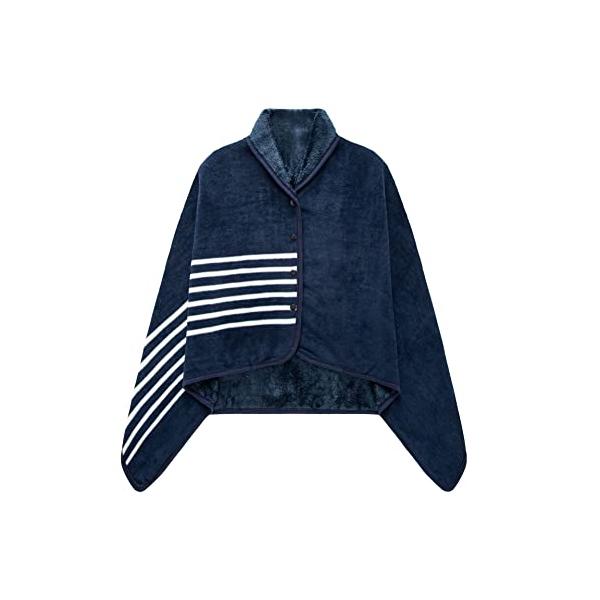 サイズ M約80*135cm  *5cm ；L約100*140cm *5cm   素材 ポリエステル100% 　表面：フリース　裏ボア：フランネル　 丸洗い可能   ボタン付き&amp;多機能なブランケット むね部分には4つのスナップボタン...