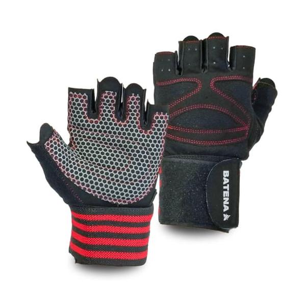 筋トレの必須アイテム 必ず欲しい筋トレグッズとしてやはりリストラップ。程よい伸縮性のある約45cmの超ロングストラップで手首をしっかりとホールド。リストラップ幅も約4cmと手首に丁度いいフィット感です。 筋トレ時の悩みも解消 トレーニングで...