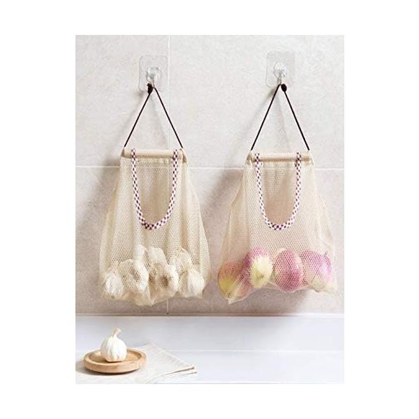 「高品質軽量」本品は最高のポリエステルで製造され、無毒無味、丈夫で長持ちできます、超軽量で買い物、外出用、旅行用に最適です「メッシュのデザイン」密封のポケットと同じではない、メッシュのデザインは通気性がとてもよくて、細菌の増殖を防ぐとカビが...