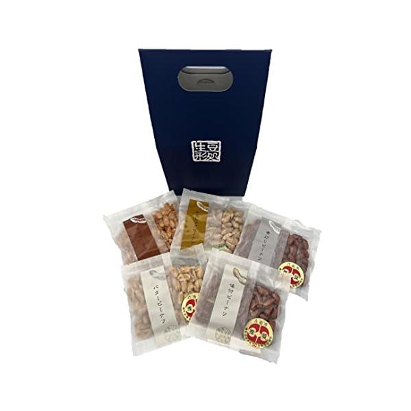 味付・バター・素煎・チリ・からしマヨネーズのフレーバーピーナッツです。落花生の本場千葉県八街産の落花生です。八街市内の契約農家より届いた落花生を、市内の自社工場で加工しています。落花生は火を通したてが美味しい 毎日職人が煎り上げ、お客様に美...