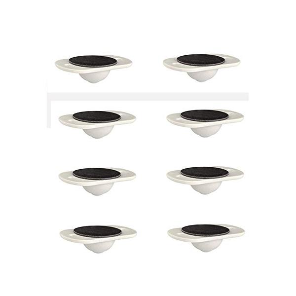 材質:ステンレス鋼ビーズサイズ:4.5*2.8*1.5cm、重量:0.06kg360度回転設計を採用して：最大耐荷重は約10ｋｇ 四つ使用時 引っ越すことを助け：生活用品を収納、移動することにも便利です。当製品は荷物箱やゴミ箱、の底に簡単に...