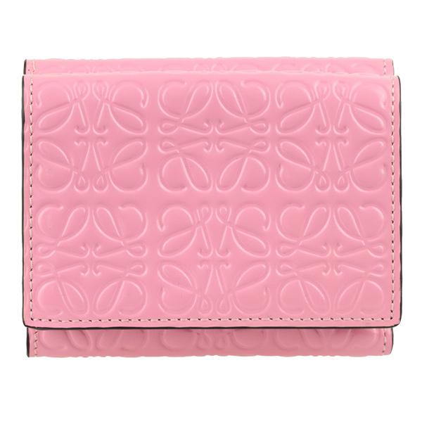 LOEWE（ロエベ） 財布 折財布 ミニ コンパクト エンボス アナグラム