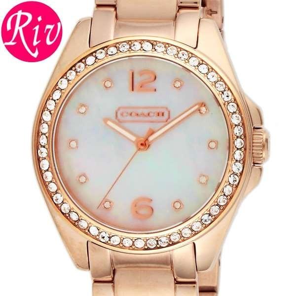 COACH（コーチ） 腕時計 TRISTEN 32mm レディース ピンクゴールド