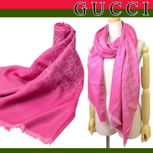GG グッチ GUCCI 大判 マフラー ストール 165903 アウトレット