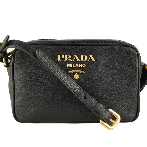 PRADA ハトメ　ブラックアイレットミニショルダーバッグ PRADA プラダ バッグ ショルダーバッグ 斜めがけ ミニ