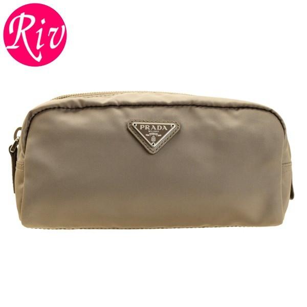 PRADA ポーチ 1NA350 TESSUTO ARGILLA
