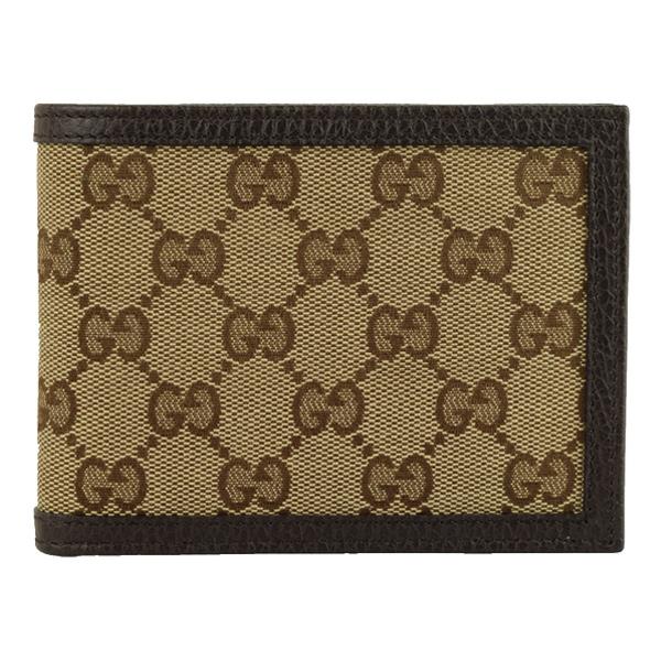 グッチ GUCCI 財布 折財布 二つ折り 札入れ メンズ アウトレット 217044 ショッパー付き
