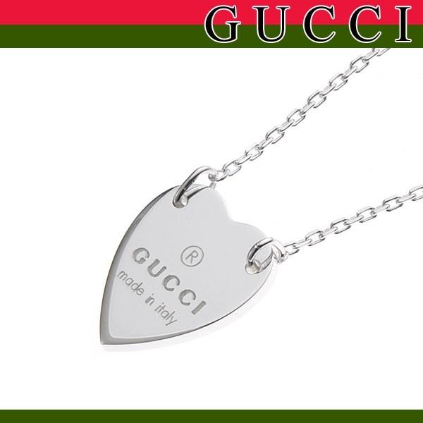 GUCCI（グッチ） ユニセックス ネックレス シルバー ハート SILVER