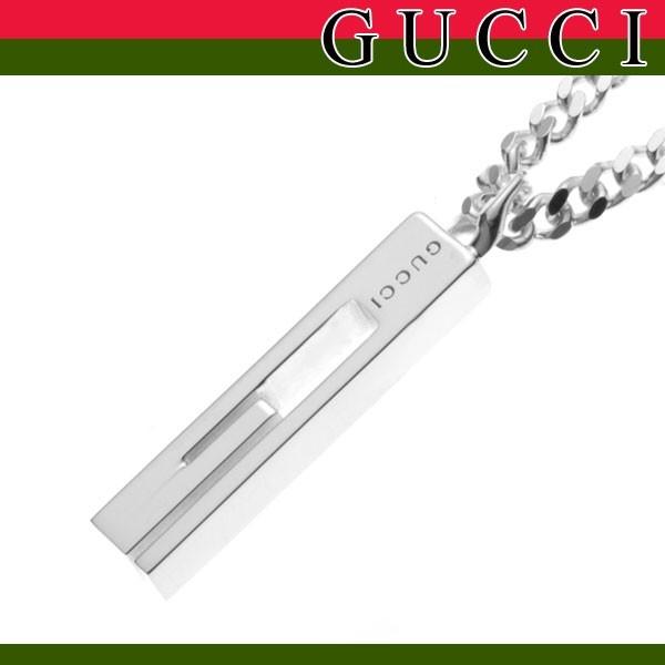 GUCCI グッチ　チェーン　ネックレス　50cm ユニセックス　シルバー GUCCI（グッチ） ネックレス ユニセックス レディース メンズ シルバー