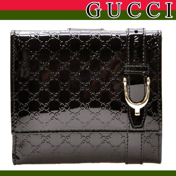 グッチ 3つ折り財布 マイクロGG 309755 GUCCI(グッチ) / 3つ折り財布/PVC/BRW/総柄/レディース/309755 | 中古