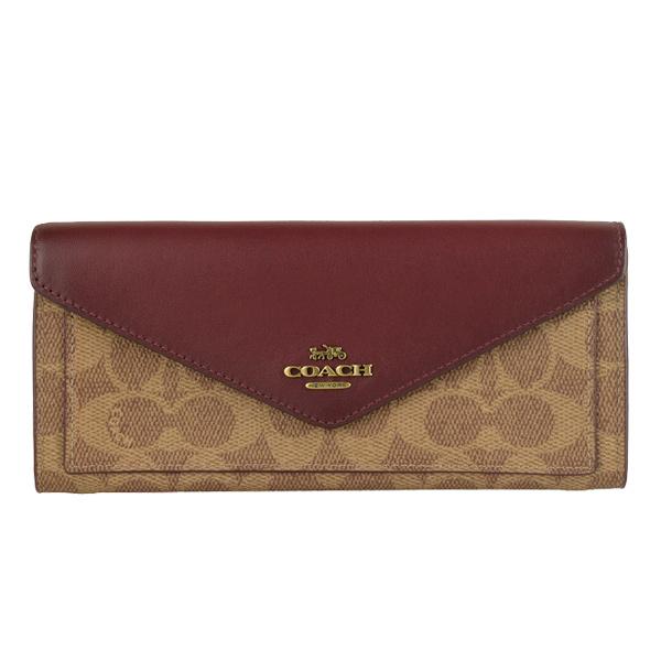 COACH 2つ折り財布 新品未使用 コーチ COACH COACH コーチ CF472 二つ折り財布 （ベージュ/ピンク