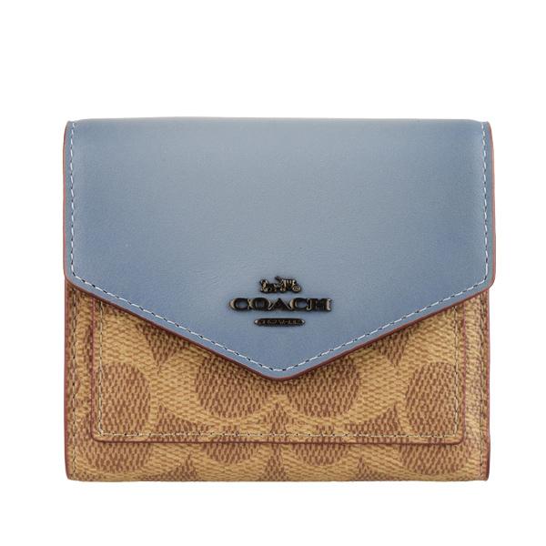 COACH（コーチ） 財布 折財布 ミニ コンパクト メンズ シグネチャー
