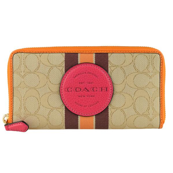 COACH（コーチ） 財布 長財布 ラウンドファスナー シグネチャー