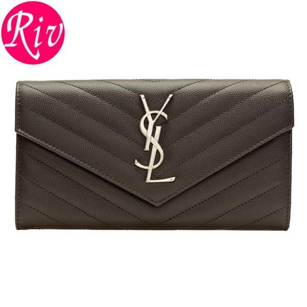 サンローランパリ　二つ折り長財布　372264 Yves Saint Laurent（イヴ・サンローラン） サンローラン SAINT