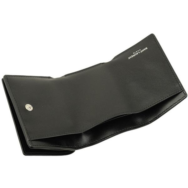 Laurent 財布 折財布 パリ コンパクト ミニ 三つ折り財布 Saint レディース Paris 財布 サンローラン Paris ミニ メンズ アウトレット dv70e1000 Zz リヴェラールmen S館