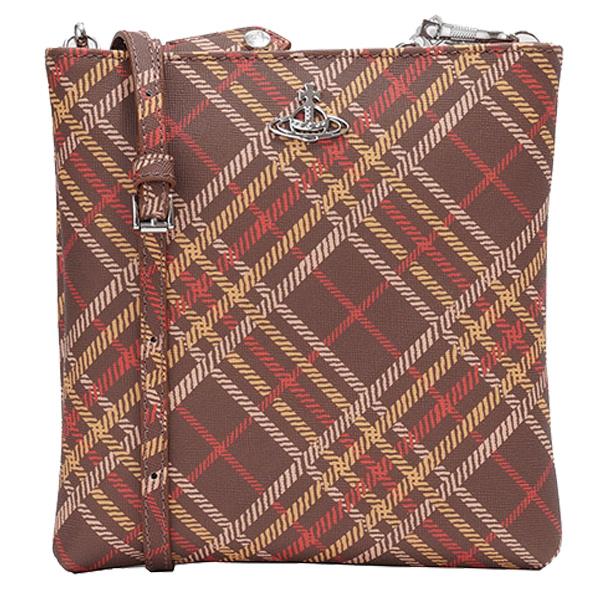 ヴィヴィアンウエストウッド】 スクエア ショルダー バッグ チェック