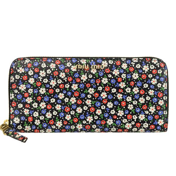 miumiu 花柄長財布 【公式通販】