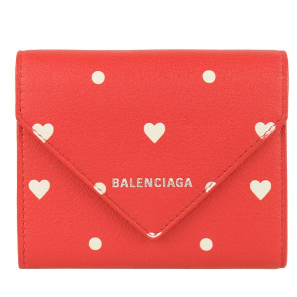 BALENCIAGA ハート柄三つ折り財布 BALENCIAGA（バレンシアガ） 財布 折財布 ミニ コンパクト ハート