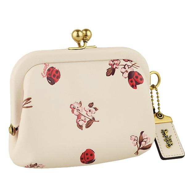 COACH（コーチ） コインケース 小銭入れ 花柄 アウトレット 6417
