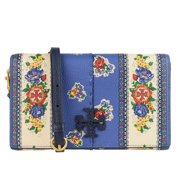 新品未使用 TORY BURCH チェーンウォレット 花柄 ショルダーバッグ TORY BURCH（トリーバーチ） ショルダーウォレット チェーン 花柄