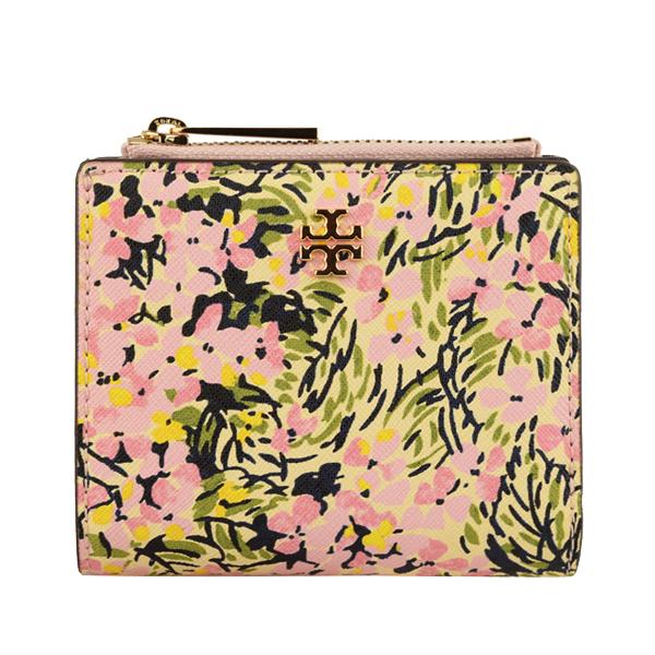 TORY BURCH（トリーバーチ） 財布 折財布 二つ折り 花柄 アウトレット