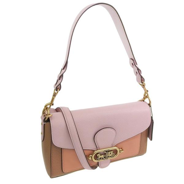 コーチ F1273 ハンドバッグ マルチカラー  COACH オプアート 肩掛け COACH（コーチ） バッグ ショルダーバッグ バッグ レザー ブラウン