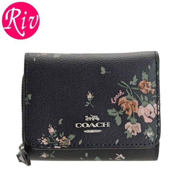 新商品　COACH　コーチ　折り財布　ウォレット　正規品 COACH（コーチ） 財布 折財布 ミニ コンパクト 花柄 アウトレット