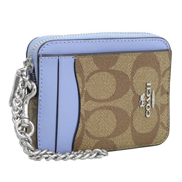 COACH（コーチ） COACH SIGNATURE TSD APL ZIP CARD CASE カードケース