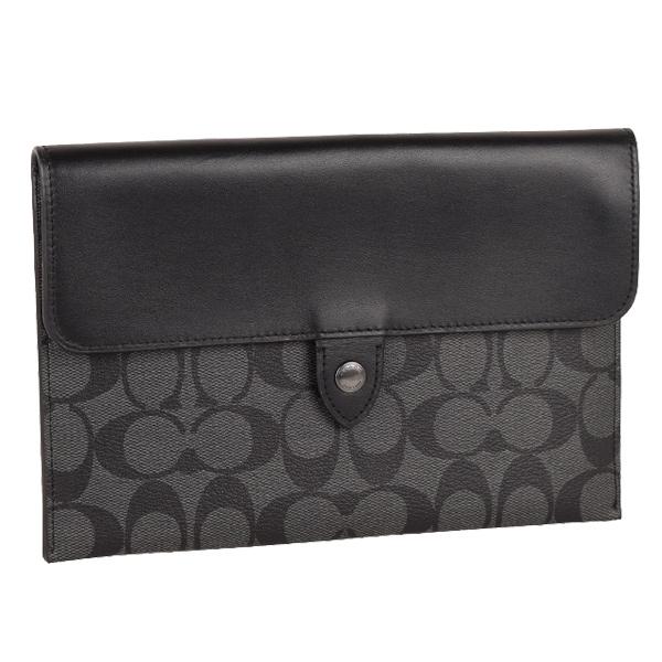 COACH（コーチ） クラッチバッグ メンズ シグネチャー アウトレット